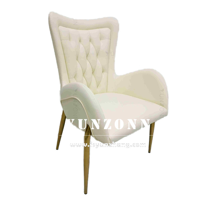 Esponja luxuosa atenuada da elasticidade de Sofa Chair With do lazer de veludo