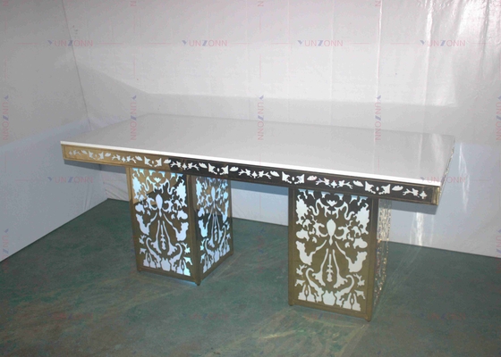 A cadeira de tabela iluminada estilística do bar da tabela do bar ajustou 4000X1200X750mm