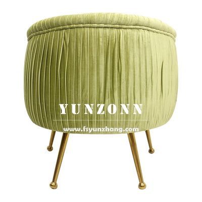 Bom preço Mobília nobre de Sofa Chair For Living Room da esponja do alto densidade única on-line