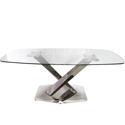 Mesas de jantar modernas luxuosas originais da casa com X - base