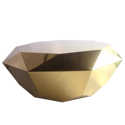 Mobília brilhante luxuosa da sala de visitas de Diamond Coffee Table Center Table