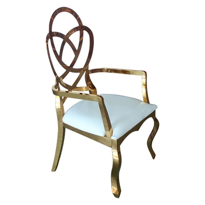 Cadeira da recepção da poltrona do projeto da flor que janta a cadeira para o casamento