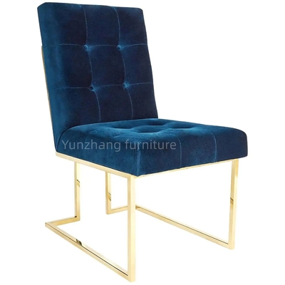 201 veludo de aço inoxidável Sofa Chair Hotel acolhedor/mobília da sala de visitas