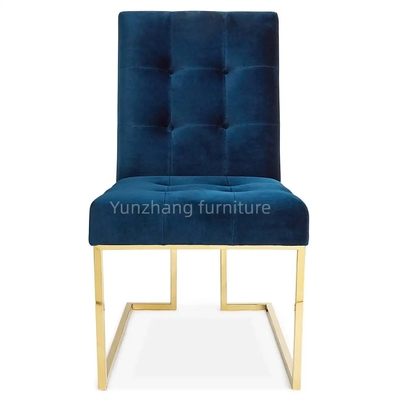 201 veludo de aço inoxidável Sofa Chair Hotel acolhedor/mobília da sala de visitas