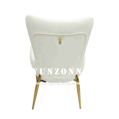 Esponja luxuosa atenuada da elasticidade de Sofa Chair With do lazer de veludo