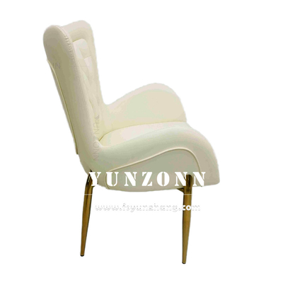Esponja luxuosa atenuada da elasticidade de Sofa Chair With do lazer de veludo