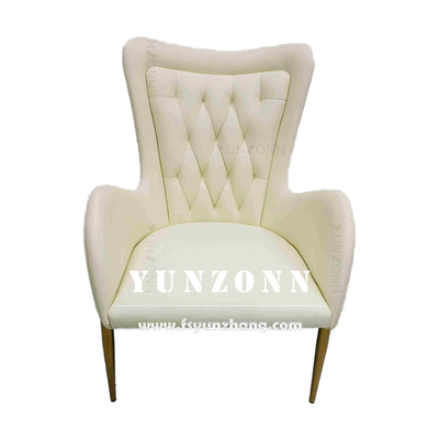 Esponja luxuosa atenuada da elasticidade de Sofa Chair With do lazer de veludo