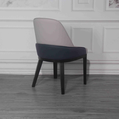 Cadeiras da sala de jantar de Gray Blue Multi Colored Padded com pés resistentes