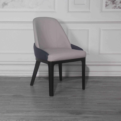 Cadeiras da sala de jantar de Gray Blue Multi Colored Padded com pés resistentes