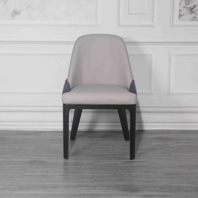 Cadeiras da sala de jantar de Gray Blue Multi Colored Padded com pés resistentes