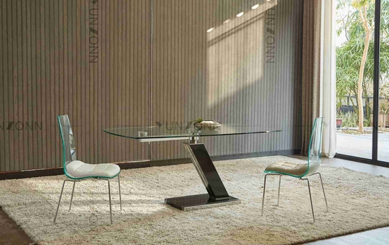 Mesa de jantar superior de gerencio irregularmente dada forma Extensional salvo o espaço para a sala de jantar