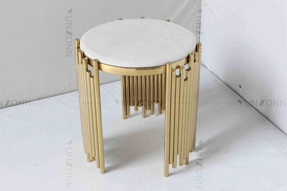 Quadro de aço inoxidável do ferro moderno simples pequeno irregular da tabela de console da tira