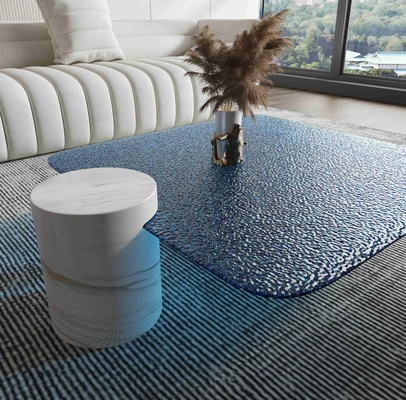 Desenhista criativo Style da parte alta da sala de visitas da mesa de centro redonda de mármore luxuosa clara