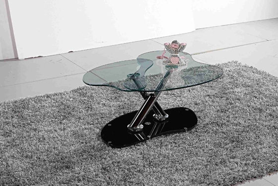 Parte superior oval a tabela lateral dobrada girada para a sala de visitas decora o OEM