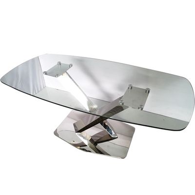 Bom preço Conjunto de mesa de vidro e cadeiras para refeições on-line