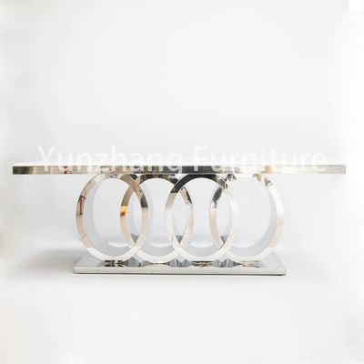 Bom preço Quatro mesas de jantar modernas elegantes dos círculos com mobília baixa pesada da casa on-line