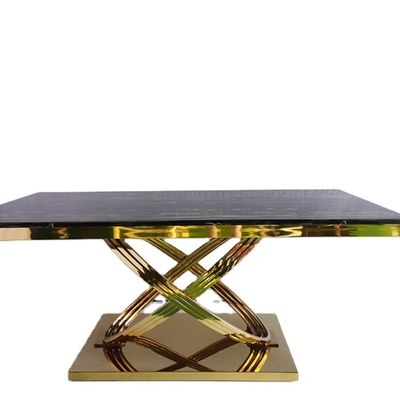 Bom preço 60 polegadas de largura mesa de jantar branca 100 libras de peso material de mármore on-line