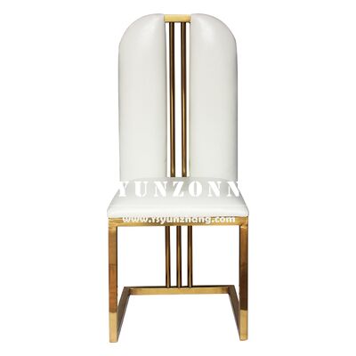 Bom preço Design de Cadeiras para Hotel e Cadeira para Restaurante de Cafeteria para Mobiliário de Sala de Jantar de Metal de Aço Inoxidável on-line