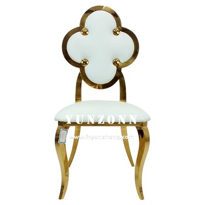 Bom preço Cadeira de Jantar Dourada Moderna de Couro e Tecido de Alta Qualidade para Sala de Jantar ou Hotel para Uso em Sala de Estar Externa on-line