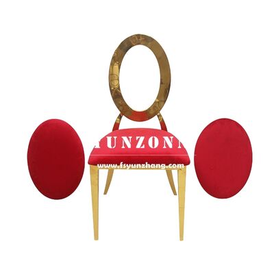 Bom preço Cadeira de Jantar 2 em 1 de Alta Qualidade Design Clássico Moderno Almofada de Encosto Removível Couro Tecido Veludo Aço Apartamento Banquete Evento on-line
