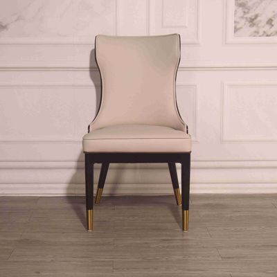 Bom preço A sala de jantar acolchoada simples preside a cadeira americana do café ajustou o lazer criativo on-line