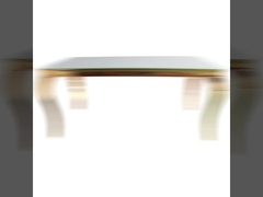 Mesa de jantar clássica simples do projeto com mármore